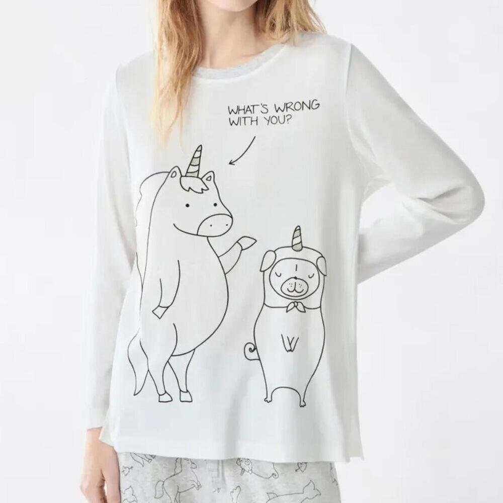 Oysho Unicorn Top